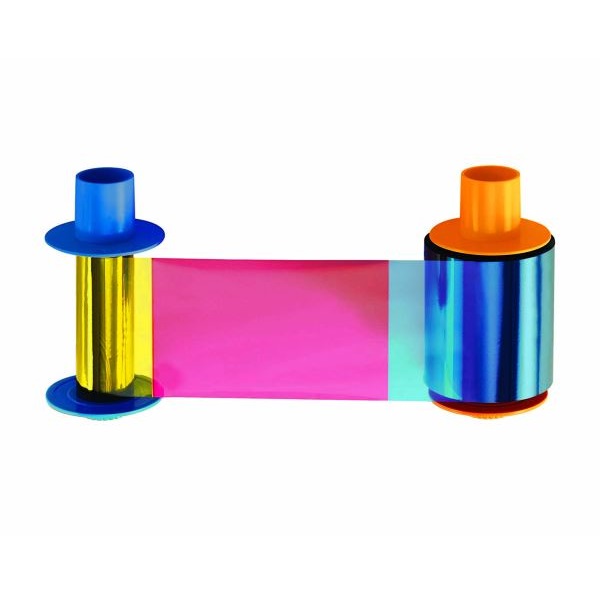 Bilde av HID Fargo DTC1500 4-color ribbon (YMCK) - 500 print. Fargo 45610. FARGO45610 (DE,SE,NO,FI,RO,PL)